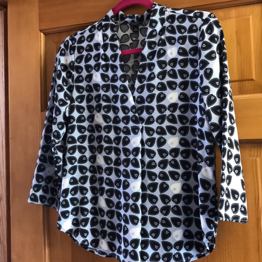 Ann Taylor print Blouse